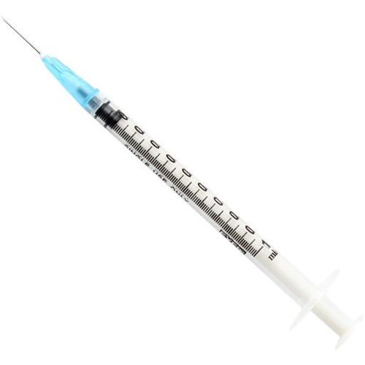 מזרק 1 סמ"ק טוברקולין +מחט 27*0.5  MEDI PLUS